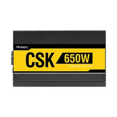 ANTEC - Fuente CSK 650W 80 Plus Bronze – Potencia confiable