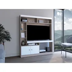 RTA MUEBLES - Centro de Entretenimiento Dante para TV 52" CBB 12392 Bardolino Blanco RTA