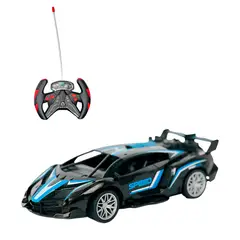 GENERICO - Carro Control Forma Timon Recargable Speed Juguete Niños