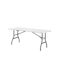 RTA MUEBLES - Mesa Auxiliar Plegable MLB 12218 Blanco RTA_.