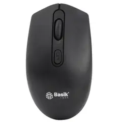 BASIK TECH - Mouse Inalámbrico BSK-T2 Negro 80263