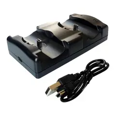 GENERICO - Base de Carga Dual para Controles PS3