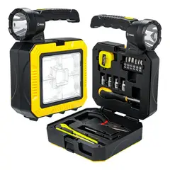 GENERICO - Linterna Lámpara Solar + Kit De Herramientas