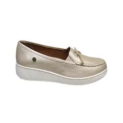 CALZADO ROMULO - Zapato Mocasín Romulo Tubular Suela Blanca Para Mujer