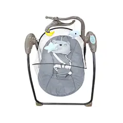STAY ELIT - SILLA MECEDORA PARA BEBÉ TIPO COLUMPIO COLOR GRIS