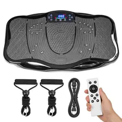 STYLE STARS - Plataforma Vibratoria Grande de Ejercicio - Bandas y Control