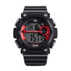 YESS - Reloj Digital Negro Para Caballero YP21815-05