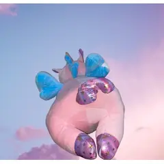 CHINA GLAZE - Peluche Unicornio Volador Con Cobija