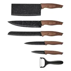 BASS - Cuchillos Cocina Set X 6