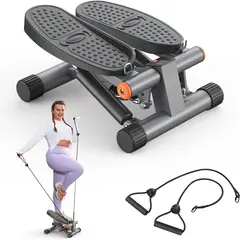GENERICO - Escaladora Steppers Para Ejercicio Con Bandas Resistencias