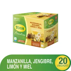 TOSH - Aromatica Jengibre Manzanilla y Limón