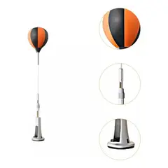 GENERICO - Pera Zebbris Para Saco De Boxeo Con Base De Ventosa Y Pelota - Negro