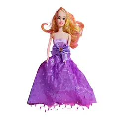 GENERICO - Muñeca Vestido Elegante De Gala Bolso + Accesorios Juguete