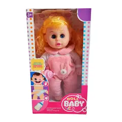 GENERICO - Muñeca Con Vestido Doll Baby Juguete Niña Interactivo