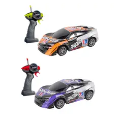 GENERICO - Duo Carro Control Remoto Racer Recargable Juguete Niños