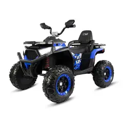 PRINSEL - Cuatrimoto Eléctrica 12v Predator Todo Terreno Rc Azul