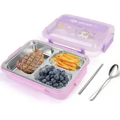 OEM - Lonchera Infantil para Niña Acero Inoxidable