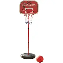 KIDSHOP - Cesta Baloncesto Metal + Malla Aro Basketball X-5240