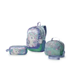 TOTTO - Combo Morral Mochila Lonchera Cartuchera Magic Dreams