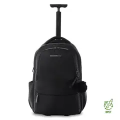 TOTTO - Morral de Viaje con Ruedas Trolley Negro Para Mujer