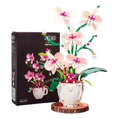 KIDSHOP - Bloques Fichas Armatodo Armables Juguete Orquídea J-9165