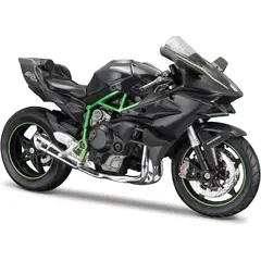 MAISTO - Moto kawasaki h2r de coleccion y a escala 112 linea de ensamble