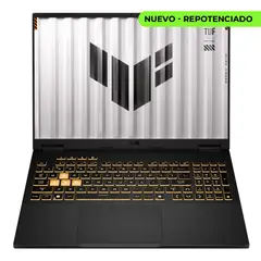 ASUS - Portatil Gamer TUF F16 Intel Core i7-14650HX RAM 16GB SSD 512GB RTX 5050