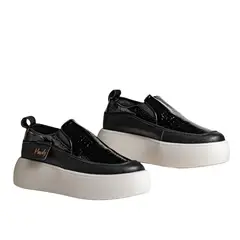 NACIONAL - Zapatillas Estilo Sofisticado Plataforma Alta Mujer