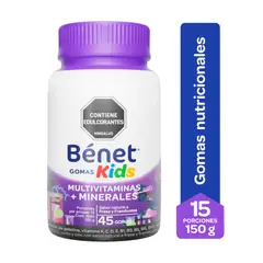 BENET - Gomas Bénet Kids Multivitamico Sin Azucar