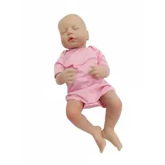 GENERICO - Bebe Reborn Realista Silicona Completa