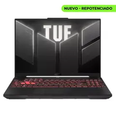 ASUS - Portatil TUF Gaming Ryzen 7 7445HS 32gb ram 2TB ssd RTX 4050 6GB pantalla 15,6" 144hz 140v