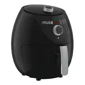 IMUSA - Freidora De Aire Air Fryer Esencial 3,2 Litros Negro