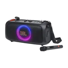 JBL - Partybox On-the-go Essential Altavoz Portátil Luces Microfono y RGB