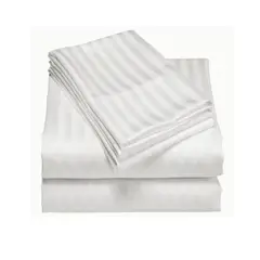 PASTELL - Juego De Sabanas Cama Semidoble 500 Hilos Premium - - blanco