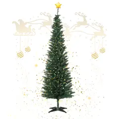GENERICO - Árbol Navidad Pino Navideño 1.80 M Base Grande Color Verde