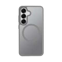 PHONETIFY - Funda Antichoque Matte Gris para Galaxy S25