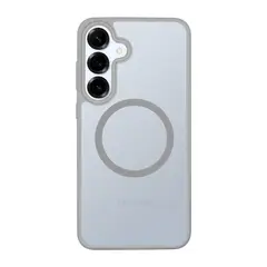 PHONETIFY - Funda Antichoque Matte Gris para Galaxy S25 Plus