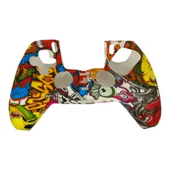 GENERICO - Funda Protector En Silicona De Diseños Para Control Ps5