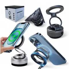 GENERICO - Soporte De Celular Eléctrico Usb Carro Holders Base Succión