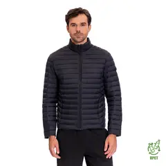 TOTTO - Chaqueta Termica Acolchada Rpet Termolight Negro