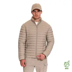 TOTTO - Chaqueta Termica Acolchada Rpet Termolight Beige