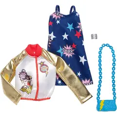 BARBIE - DC Comics Moda Azul Modelo 12345