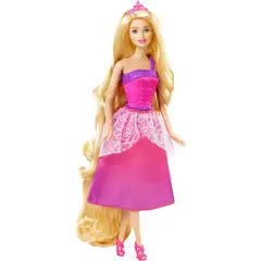 BARBIE - Princesa Reina de Cabello Infinito Doll Endless Hair Kingdom