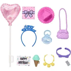 BARBIE - Accesorios Fiesta de Pack de Moda GHX36