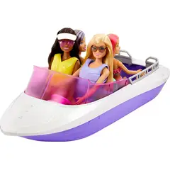 BARBIE - Sirena Muñecas y Barco Juguete 18 flotante con accesorios