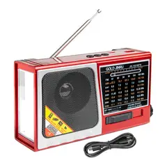 ENERGY PLUS - Radio Solar Recargable AMFMSW 8 Bandas USB Bluetooth LED