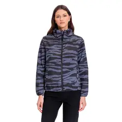 TOTTO - Chaqueta Ligera Rompevientos Pray Negro Mujer