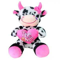 VANIDADES COLLECTIONS - Peluche Vaca Muñeco De Peluche VACA Corazón