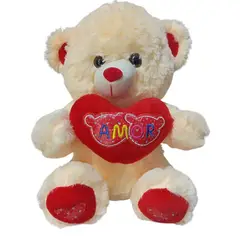 VANIDADES COLLECTIONS - Peluche Osito Corazón Muñeco Peluche Oso
