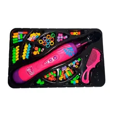 GENERICO - Set Kit Para Hacer Pulseras Peinados Trenzas Cabello Lovely